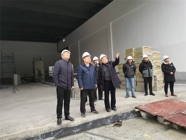 12月4日，程書記查看湖田山項目建設(shè)進展情況，洪董，余總陪同。.jpg
